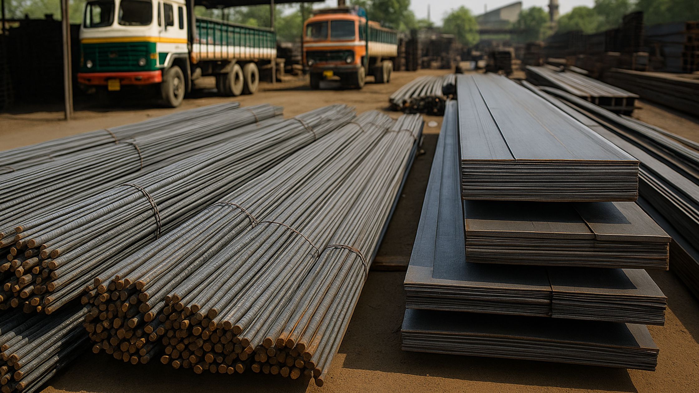 TMT vs MS Steel: Which Metal Should You Choose and Why It Matters?