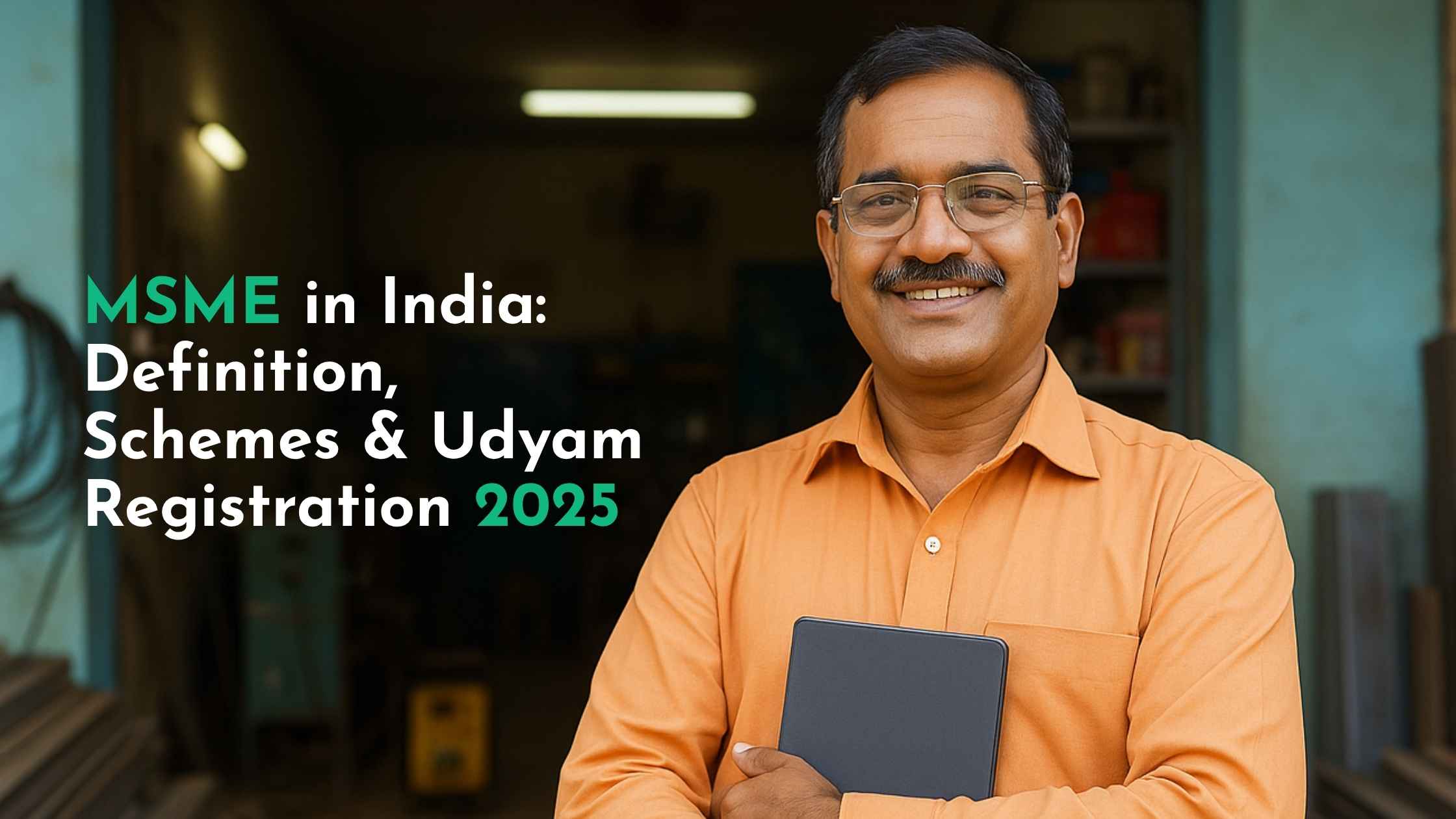 MSME in India: Definition, Schemes & Udyam Registration 2025