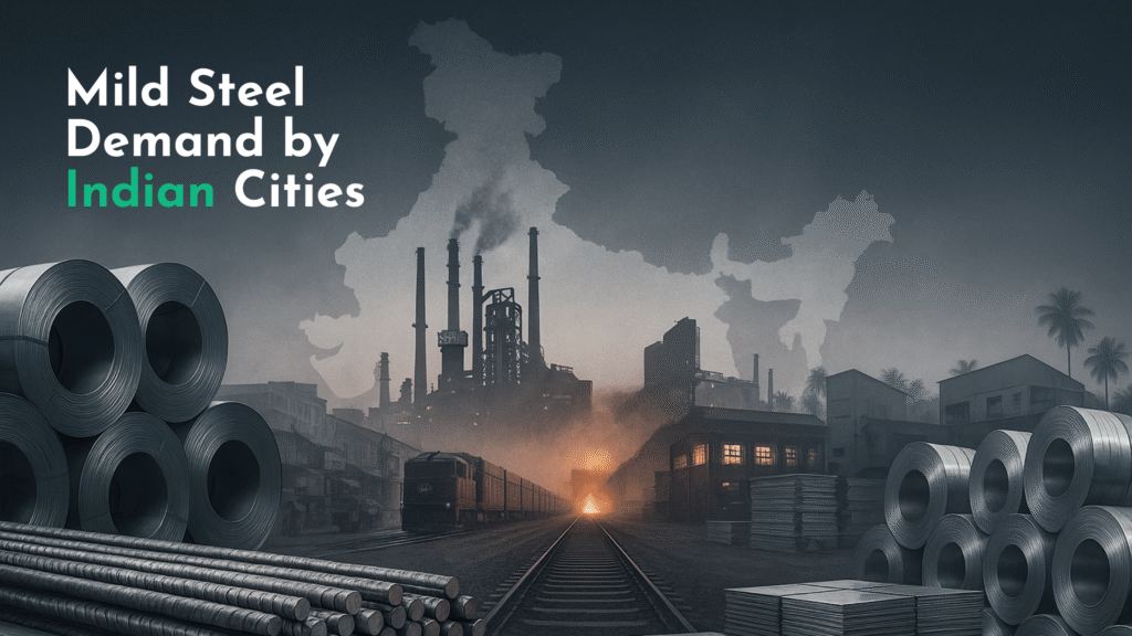 Mild Steel Demand by Indian Cities